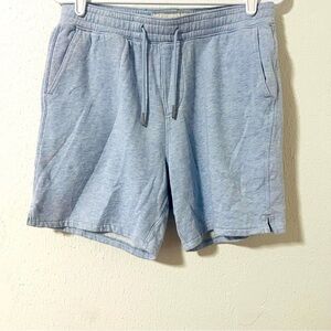 Abercrombie & Fitch Women’s Small Light Blue Athletic Shorts Pockets Drawstring